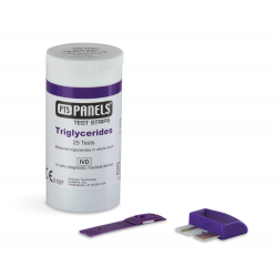 PTS trigliceridų testų juostelės, N6 (PTS, JAV)