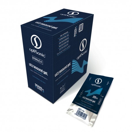 Gelis „OptiSonic”, 20g, sterilus (Optimum Medical, Anglija) 