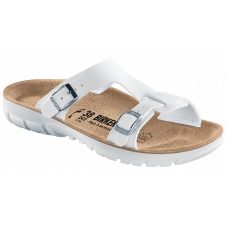 Birkenstock med. batai Sofia BF, mot. (balti, susiaurinti)