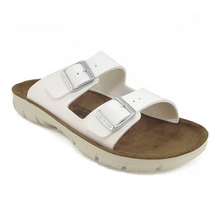 Birkenstock med. šlepetės Bilbao BF, (baltos)