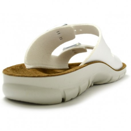 Birkenstock med. šlepetės Bilbao BF, (baltos)