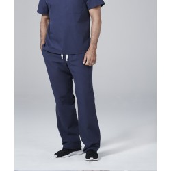 Medicininė vyr. pižama - kelnės (tamsiai mėlynos sp.)