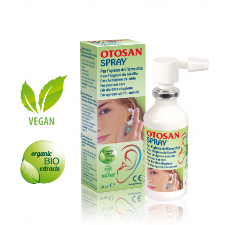 Otosan ear spray, 50ml (ekologiškas, augalinis), (Otosan, Italija)
