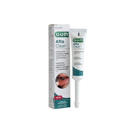 Burnos priežiūros priemonė „GUM AftaClear” gelis, 10 ml