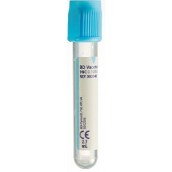 Krešėjimo sistemos tyrimų mėgintuvėliai BD Vacutainer Citrate tubes 2,7ml N100