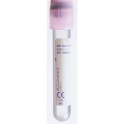 Mėgintuvėliai hematologiniams tyrimams su EDTA priedu BD Vacutainer K2EDTA&K3EDTA N100
