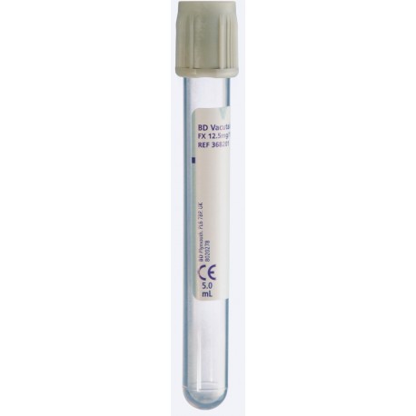 Mėgintuvėliai gliukozės ir laktatų nustatymui BD Vacutainer tubes for glucose and lactate determination 5ml N100