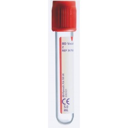 Serumo mėgintuvėliai su krešėjimo aktyvatoriumi BD Vacutainer Serum tubes 5ml N100