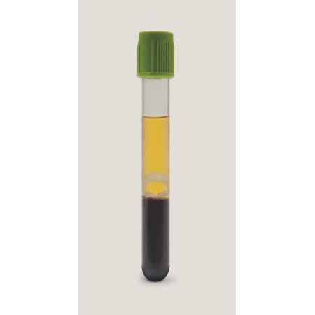 Plazmos mėgintuvėliai (4,5ml) su ličio heparino priedu ir mechaniniu atskirikliu BD Vacutainer Barricor Plasma Tube N100