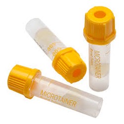 Mėgintuvėliai (400-600ul) kapiliariniam kraujui su krešėjimo aktyvatoriumi ir skiriamuoju geliu BD Microtainer SST tubes N50