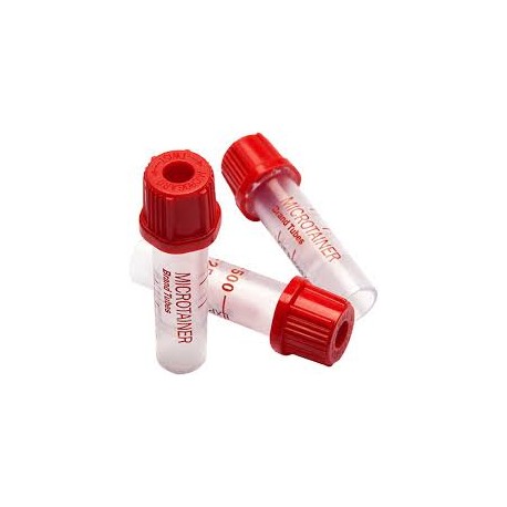 Mėgintuvėliai (250-500ul) kapiliariniam kraujui be priedųBD Microtainer tubes N50