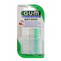 Dantų krapštukai „GUM (632) Soft-Picks”, (40 vnt.) (Sunstar Suisse S.A, Šveicarija)
